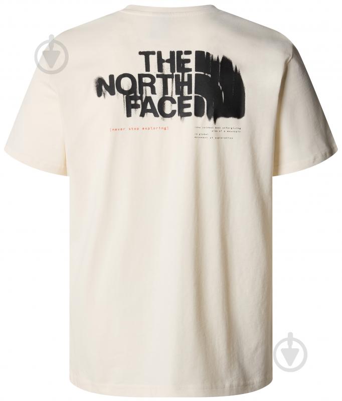 Футболка THE NORTH FACE M GRAPHIC S/S TEE 3 NF0A87EWQLI р.S білий - фото 5