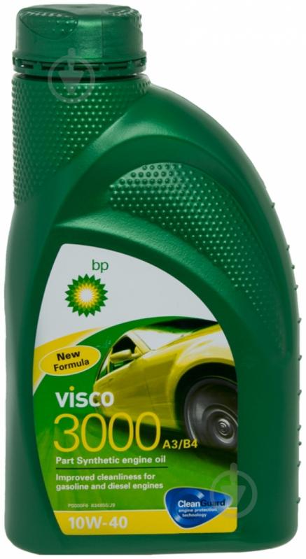 Моторное масло полусинтетическое BP Visco 3000 10W-40 1 л (61793) - фото 1 Моторное масло полусинтетическое BP Visco 3000 10W-40 1 л (61793) - фото 1