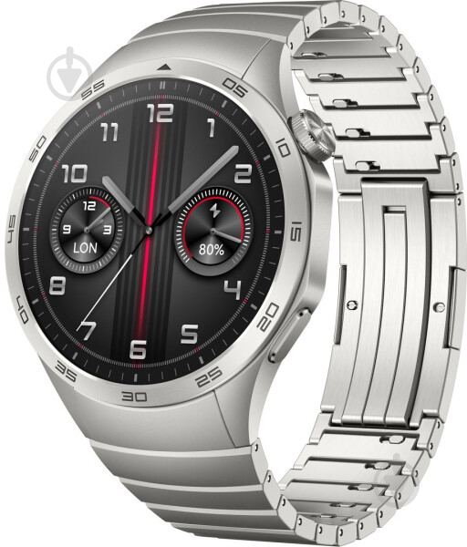 Смарт-часы Huawei Watch GT 4 46mm elite grey steel (55020BGU) - фото 2