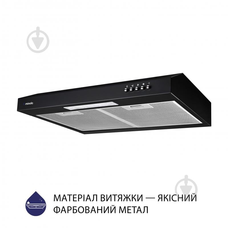 Витяжка Minola HPL 512 BL пласка - фото 3