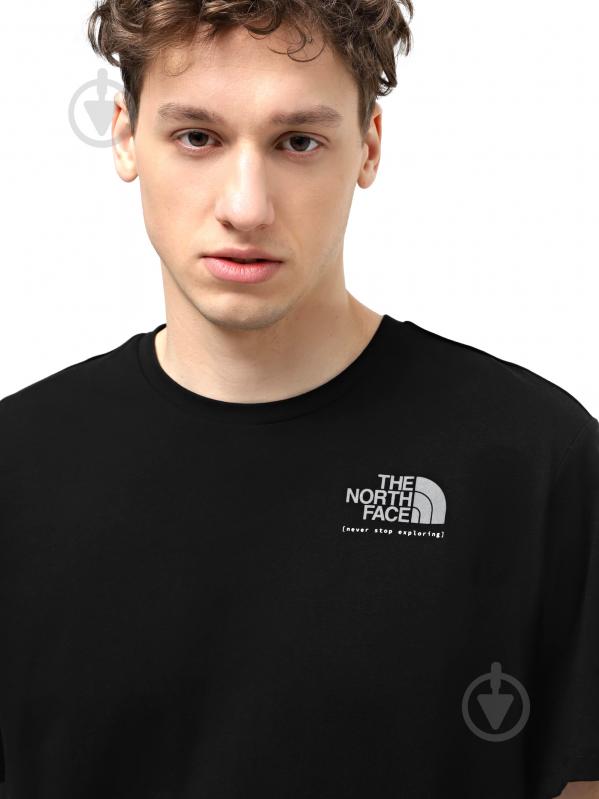 Футболка THE NORTH FACE M GRAPHIC S/S TEE 3 NF0A87EWJK3 р.S чорний - фото 3