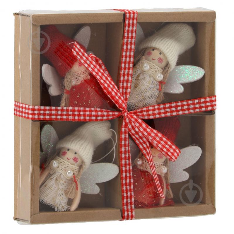 Набор подвесок Тайм Еко Фея d 60 мм 6 см 4 шт./уп. - фото 2 Набор подвесок Тайм Еко Фея d 60 мм 6 см 4 шт./уп. - фото 2