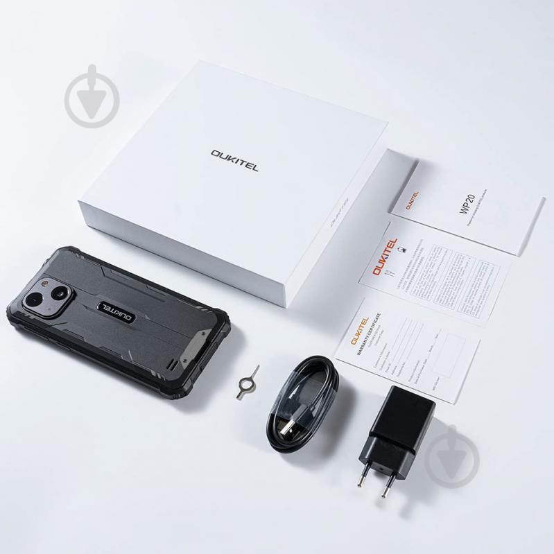 Смартфон Oukitel WP20 4/32GB orange/black (6931940710640) - фото 11