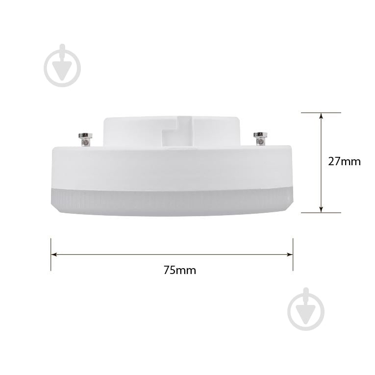 Лампа світлодіодна LIGHT SET 12 Вт GX53 220 В 4500 К - фото 5