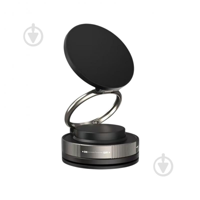 Автодержатель магнитный для телефона С177 black - фото 1 Автодержатель магнитный для телефона С177 black - фото 1