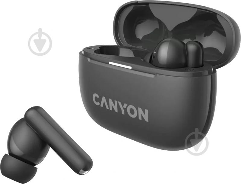 Навушники Canyon OnGo TWS-10 ANC ENC black (CNS-TWS10BK) - фото 4