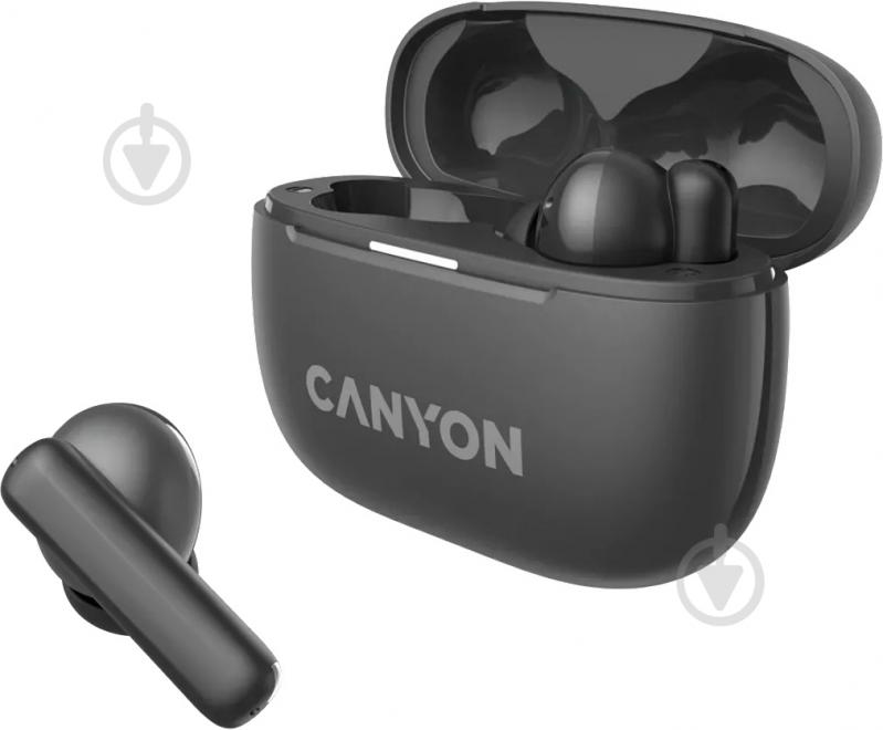 Навушники Canyon OnGo TWS-10 ANC ENC black (CNS-TWS10BK) - фото 3