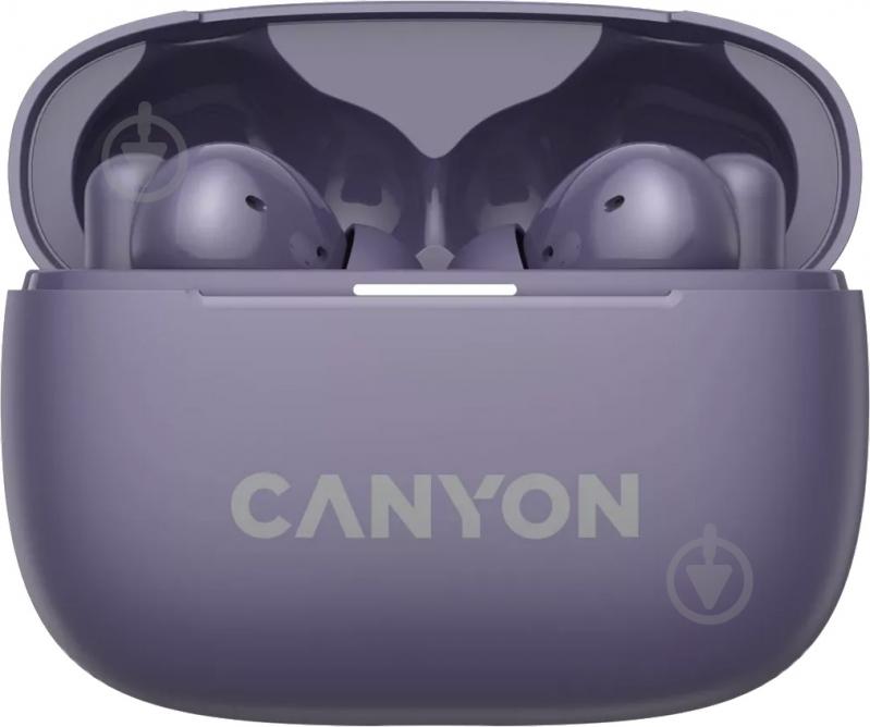 Навушники Canyon OnGo TWS-10 ANC ENC purple (CNS-TWS10PL) - фото 3