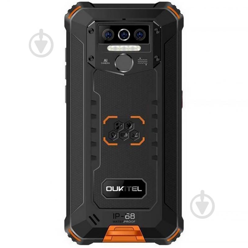 Смартфон Oukitel WP5 PRO 4/64GB black/orange (6972940563966) - фото 3 Смартфон Oukitel WP5 PRO 4/64GB black/orange (6972940563966) - фото 3