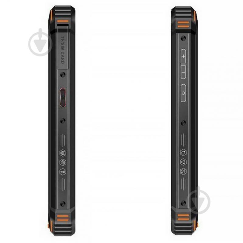 Смартфон Oukitel WP5 PRO 4/64GB black/orange (6972940563966) - фото 4 Смартфон Oukitel WP5 PRO 4/64GB black/orange (6972940563966) - фото 4