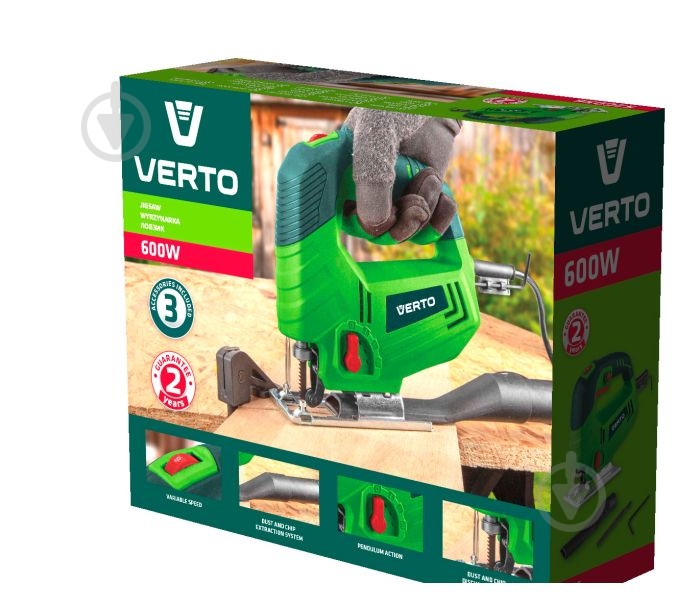 Электролобзик Verto 52G056 - фото 3