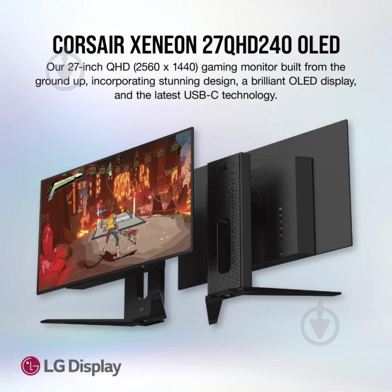 Монітор Corsair Xeneon 27QHD240 Gaming 27" (CM-9030002-PE) - фото 9