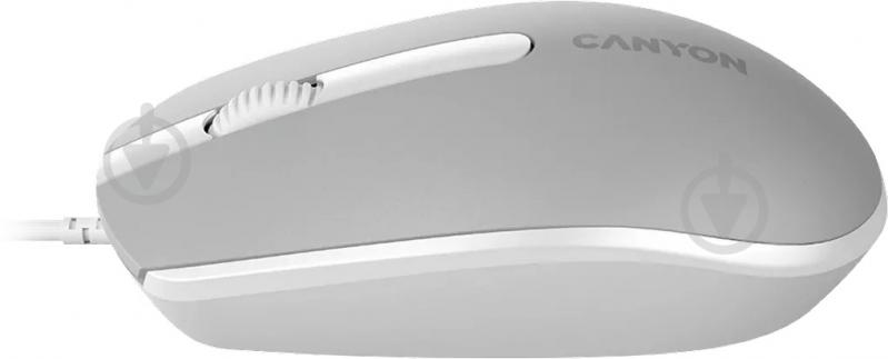 Миша Canyon M-10 USB dark grey (CNE-CMS10DG) - фото 4