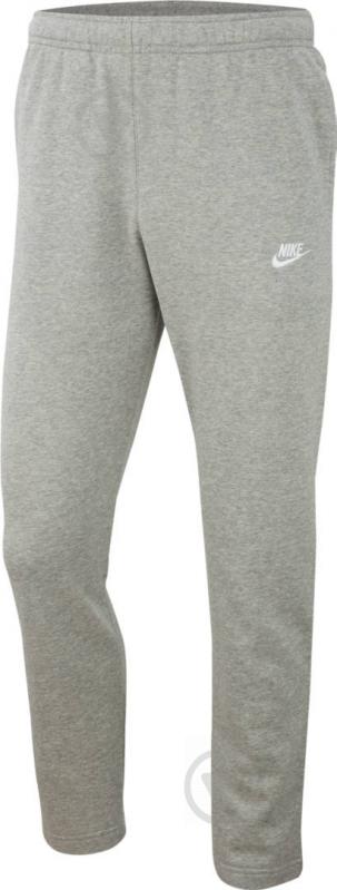 Брюки Nike M NSW CLUB PANT OH FT BV2713-063 р. 2XL серый - фото 1