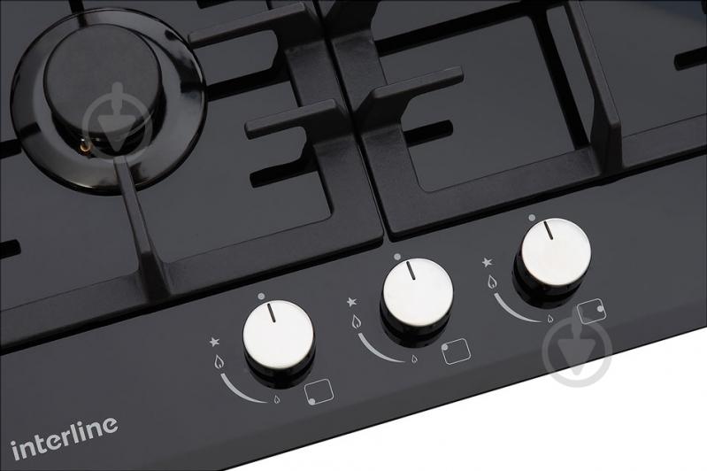 Варочная поверхность газовая Interline TQ 8540 BK - фото 4