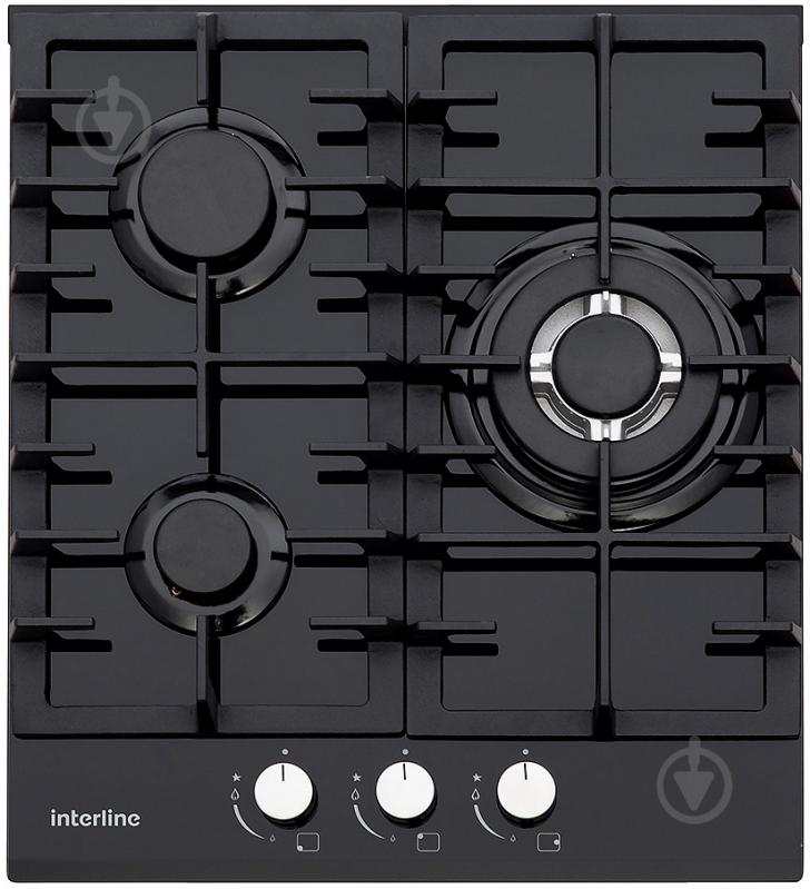 Варочная поверхность газовая Interline TQ 8540 BK - фото 1
