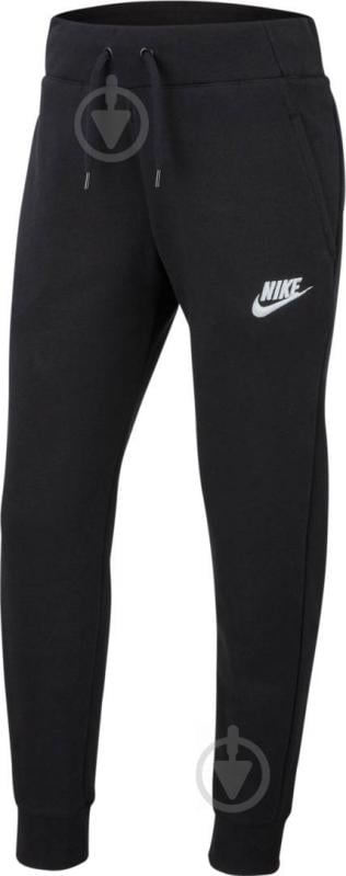 Брюки Nike G NSW PE PANT BV2720-010 р. XS черный - фото 1