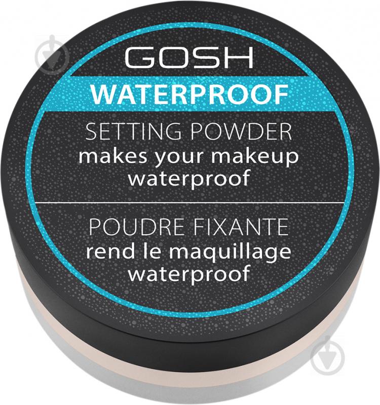 Пудра Gosh Waterproof Setting 01 Transparent 7 г - фото 1