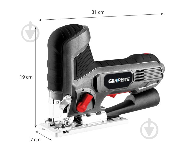 Электролобзик Verto 58G078 - фото 3