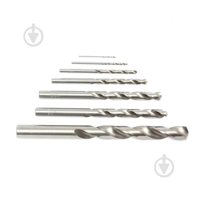 Набір свердел по металу Forsage 9.5 мм HSS+Co 10 шт. F-DSP95H - фото 1 Набір свердел по металу Forsage 9.5 мм HSS+Co 10 шт. F-DSP95H - фото 1