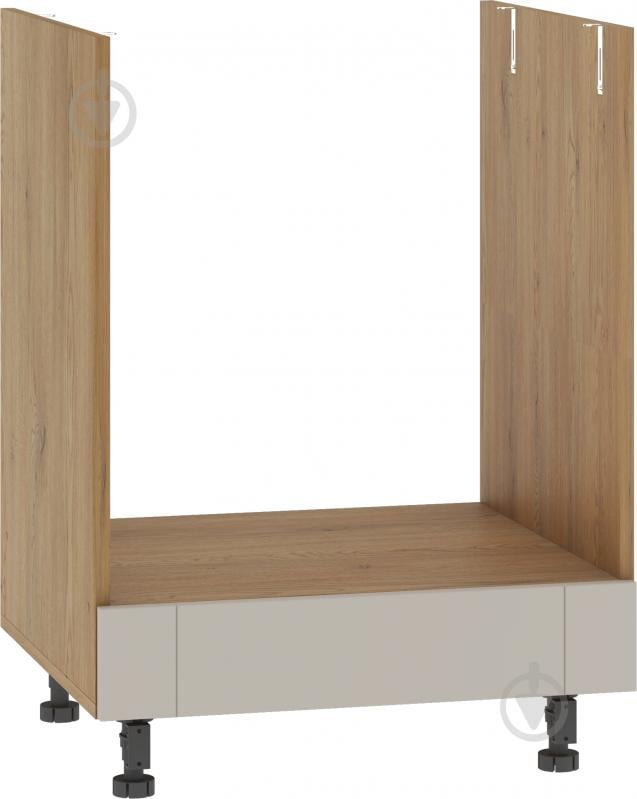 Тумба нижняя под духовку НДФ 60/82/52 МС Амели кашемир/дуб кремона торро Грейд - фото 1