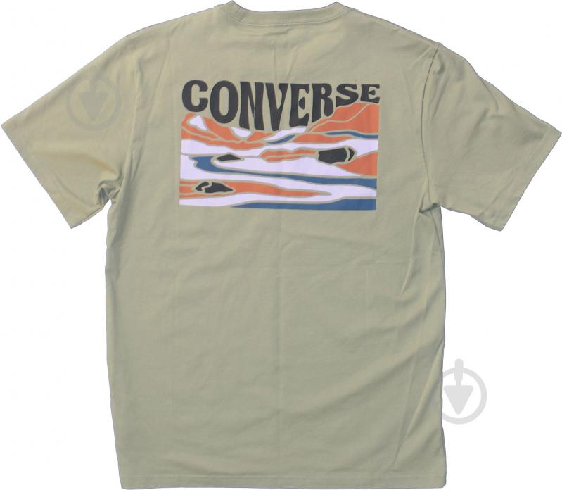 Футболка Converse 10019605-315 р.M зеленый - фото 2