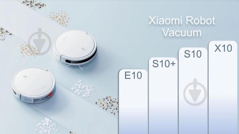 Робот-пылесос Xiaomi Robot Vacuum E10 white - фото 2