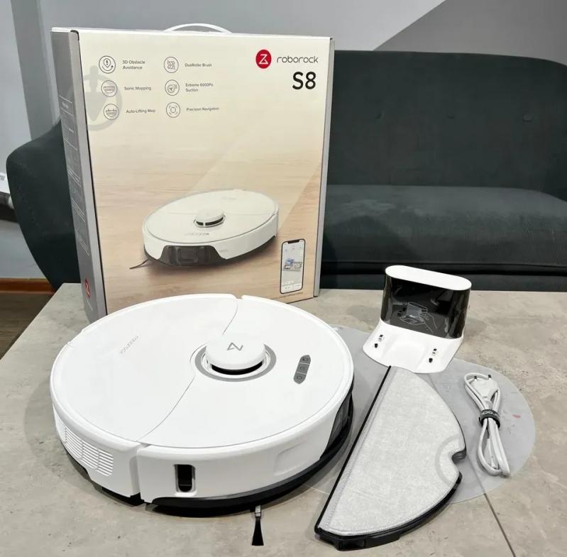 Робот-пилосос Roborock S8 (976707) white - фото 5