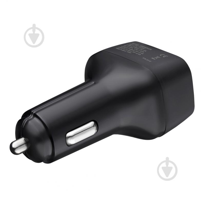 Зарядний пристрій — адаптер прикурювача-USB Brevia ePower TriDrive 44W 1xUSB-C+2xUSB-A чорний 46044DUCB - фото 2 Зарядний пристрій — адаптер прикурювача-USB Brevia ePower TriDrive 44W 1xUSB-C+2xUSB-A чорний 46044DUCB - фото 2