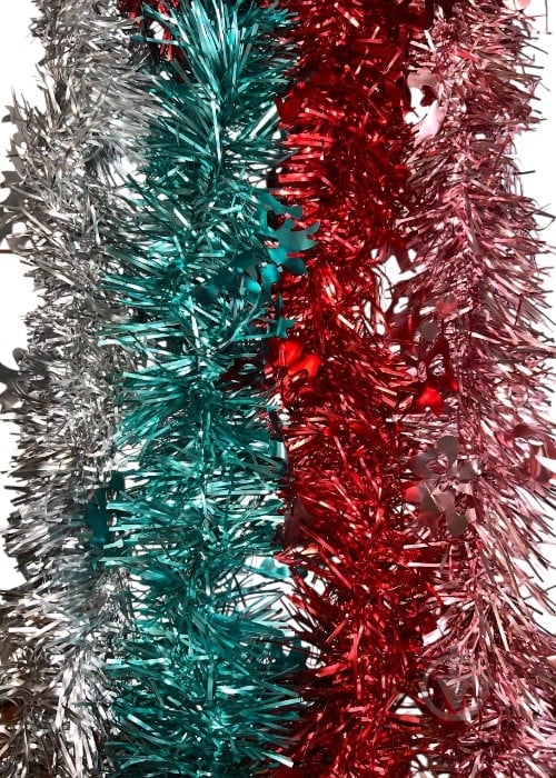 Дощик новорічний Long Dragon LD25-020 9 см 2 м в асортименті - фото 1 Дощик новорічний Long Dragon LD25-020 9 см 2 м в асортименті - фото 1