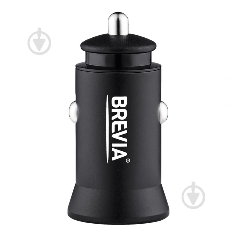 Зарядний пристрій — адаптер прикурювача-USB Brevia ePower DualCharge 30W 1xUSB-C+1xUSB-A чорний 46030CAB - фото 3 Зарядний пристрій — адаптер прикурювача-USB Brevia ePower DualCharge 30W 1xUSB-C+1xUSB-A чорний 46030CAB - фото 3
