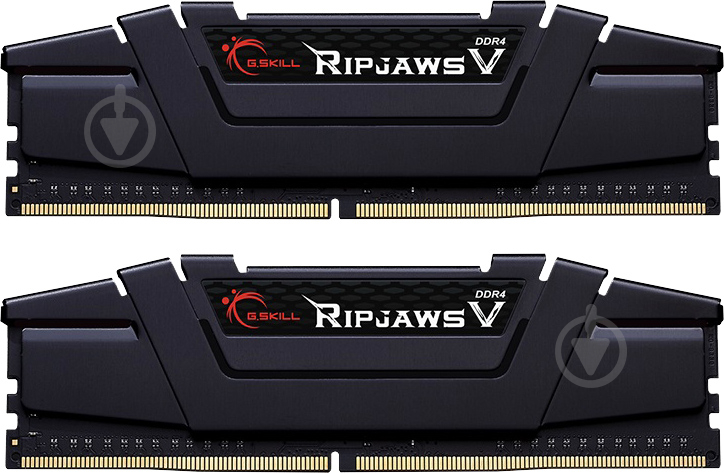 Оперативная память G.Skill SODIMM DDR4 16 GB (2x8GB) 3600 MHz (F4-3600C16D-16GVKC) Ripjaws V Black - фото 1