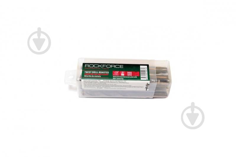 Набір свердел по металу Rock FORCE 9.5 мм HSS+Coу платиковому футлярі 10 шт. RF-DSP95H - фото 2 Набір свердел по металу Rock FORCE 9.5 мм HSS+Coу платиковому футлярі 10 шт. RF-DSP95H - фото 2