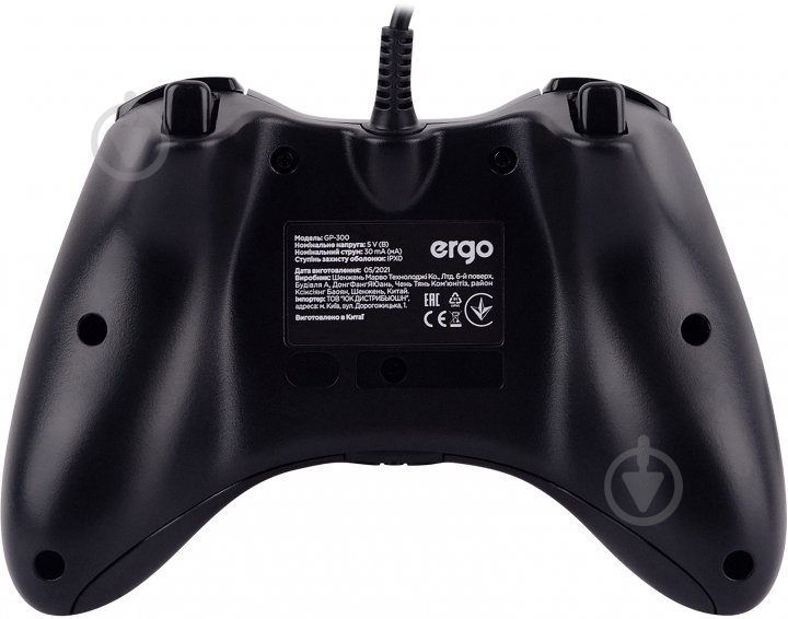 Геймпад Ergo GP-300 USB Black - фото 5
