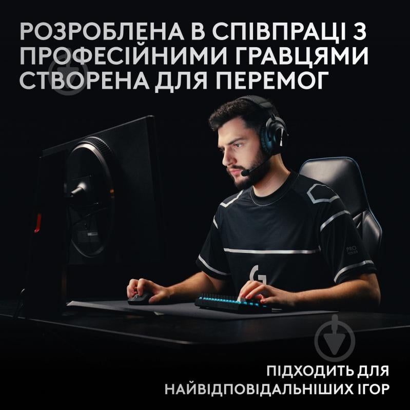 Клавіатура ігрова Logitech G PRO X 60 LIGHTSPEED (920-011930) white - фото 2