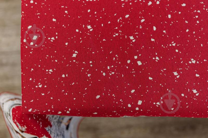 Скатерть Север квадратная 160x250 см красный La Nuit - фото 3