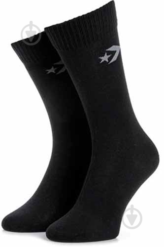 Носки Converse E745H-3010 р.39-42 черный/серый 3 шт. - фото 1 Носки Converse E745H-3010 р.39-42 черный/серый 3 шт. - фото 1