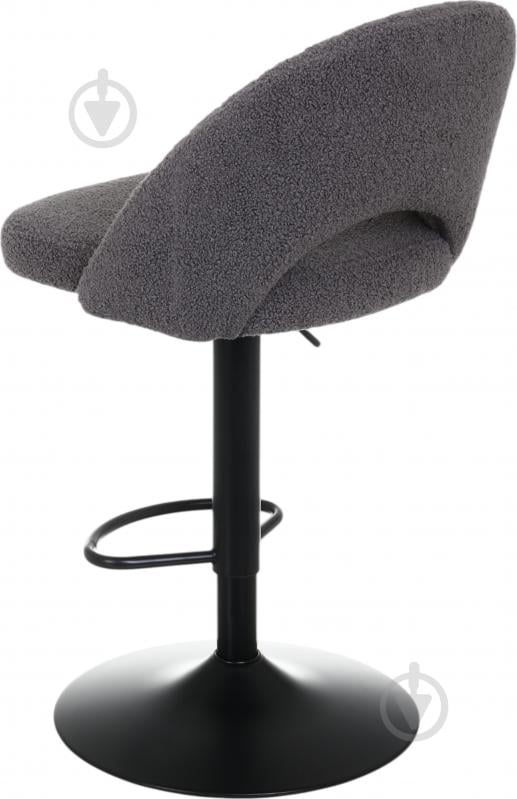 Стілець барний ROUND UF TEDDY-14 480х510х910-1110 мм сірий - фото 6