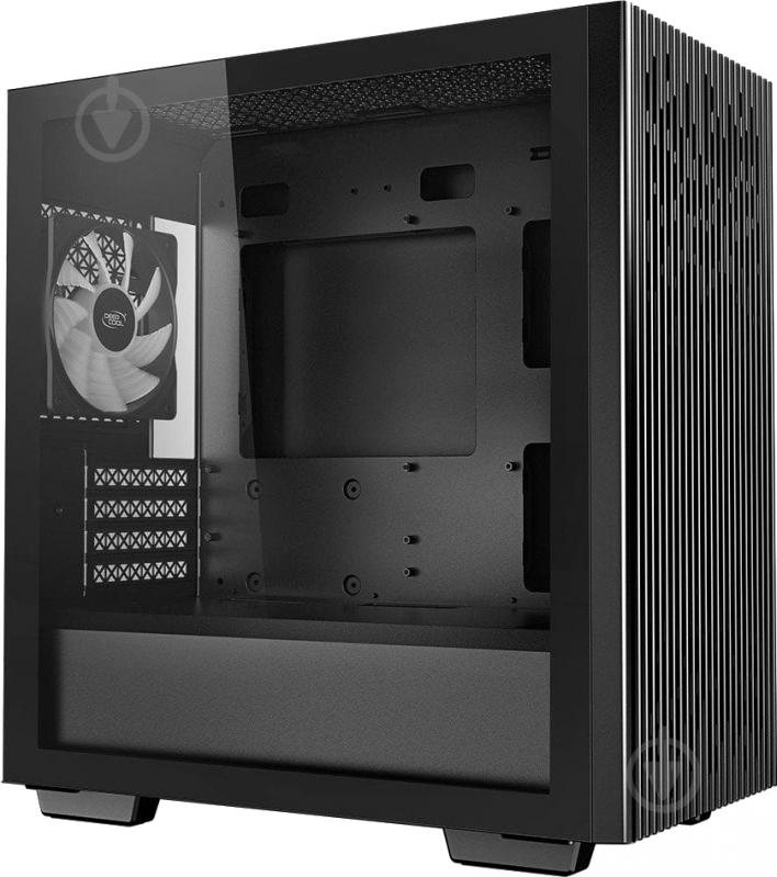 Корпус Deepcool MATREXX 40 3FS Tempered Glass без БЖ (DP-MATX-MATREXX40-3FS) Black - фото 4