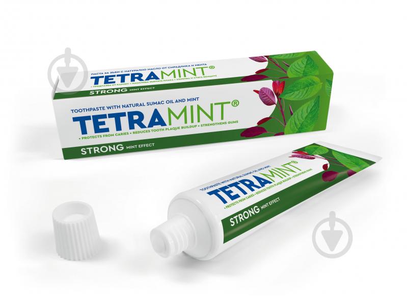Зубная паста Tetramin Насыщенная мята 65 мл - фото 2 Зубная паста Tetramin Насыщенная мята 65 мл - фото 2