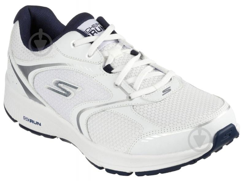 Кроссовки мужские демисезонные Skechers GO RUN CONSISTENT 220371 WNV р.45 белые - фото 3