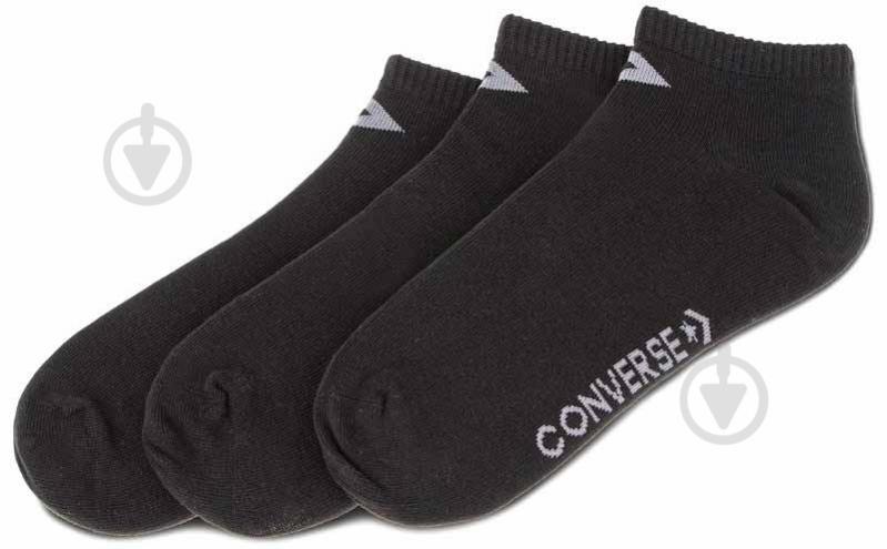 Носки Converse E747B-3010 р.39-42 черный 3 шт. - фото 1