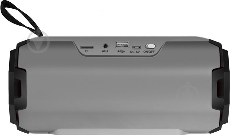 Портативная колонка Defender G20 1.0 grey (65020) - фото 3