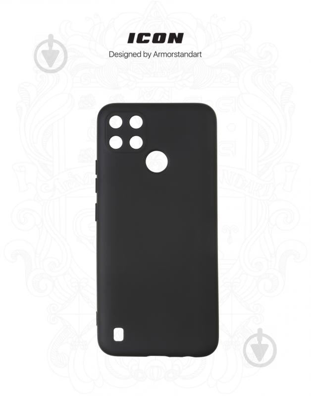 Панель Armorstandart ICON Case для Realme C21Y Black (ARM60985) чорний (ARM60985) - фото 3