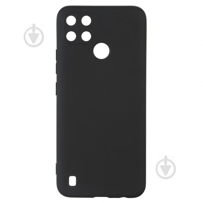 Панель Armorstandart Matte Slim Fit для Realme C25Y / C21Y Camera Cover Black (ARM60687) чорний (60687) - фото 1