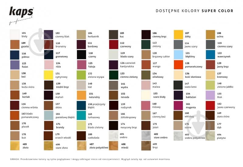 Краска Suede Dye 134 Kaps оливковый 25 мл - фото 2 Краска Suede Dye 134 Kaps оливковый 25 мл - фото 2