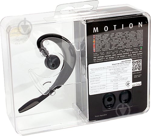 Bluetooth-гарнітура Jabra MOTION black/grey (100-99500000-60) - фото 4