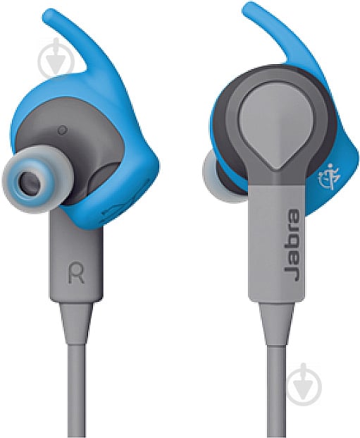 Bluetooth-гарнітура Jabra Sport Coach grey/blue - фото 3