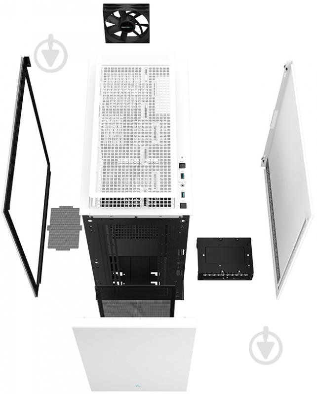 Корпус Deepcool CH510 White (R-CH510-WHNNE1-G-1) без БЖ - фото 13