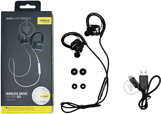 Bluetooth-гарнітура Jabra Step Wireless black - фото 7